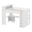 Lit mezzanine moderne avec garde-robe, bureau et tête de lit avec connectivité USB-6943163