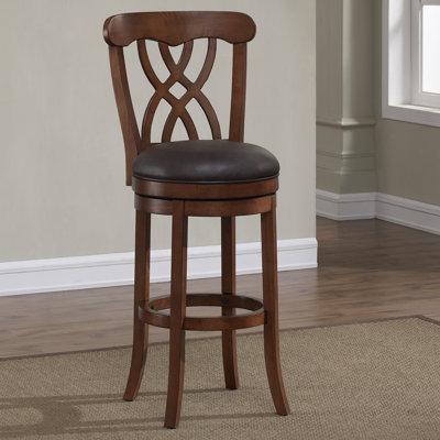 Cora Swivel Upholstered Counter Stool