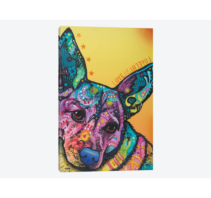 «Tink», reproduction d'impression sur toile, H 18 po x l 12 po x P 1,5 po, Toile tendue, Pas de tapis