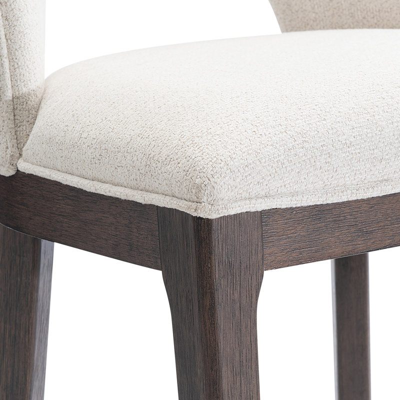 Raff Upholstered Stool, Bar Stool (31.5" Seat Height)