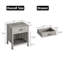 56cm W Manufactured Wood Bedside Table