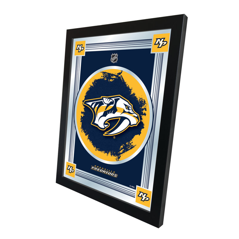 « logo mirror », impression encadrée NHL, Nashville Predators