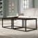 Ensemble de 2 tables basses gigognes Kersh Arcadia