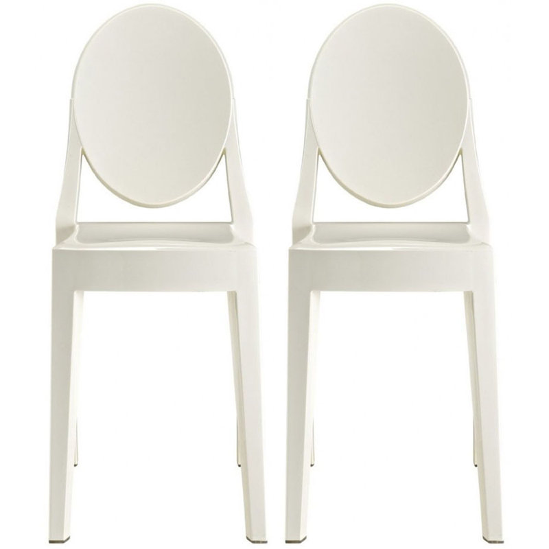 Alfonzo Modern Contemporary Art Deco Stackable Stacking Molded Acrylic Luctie photography Kitchen Dining Chair Side Armless Desk Patio Indoor Outdoor
