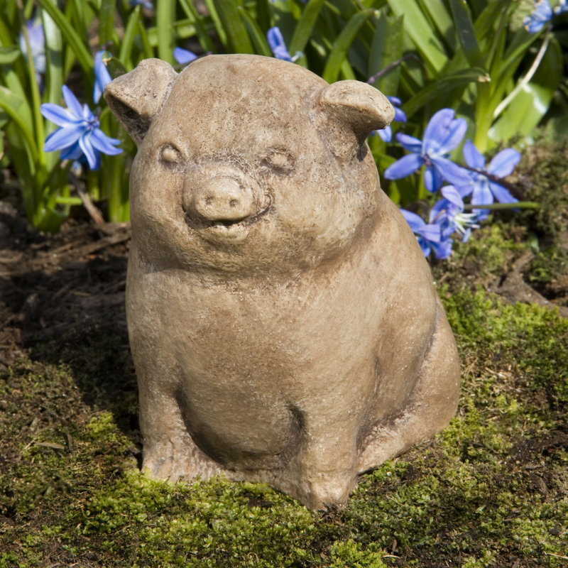 Piglet Statue, Brownstone