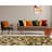 Viviere Forest Sand and Green Soft Low Pile Area Rug-1307867936
