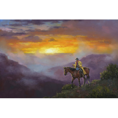 Morning Mist - Wrapped Canvas Painting