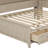 Daybed With Storage Shelves And 3 Drawers-1512725102
