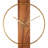 Jacobi Solid Wood Wall Clock-408804596