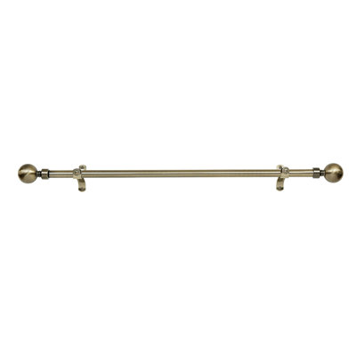Crutcher 0.75'' Single Curtain Rod