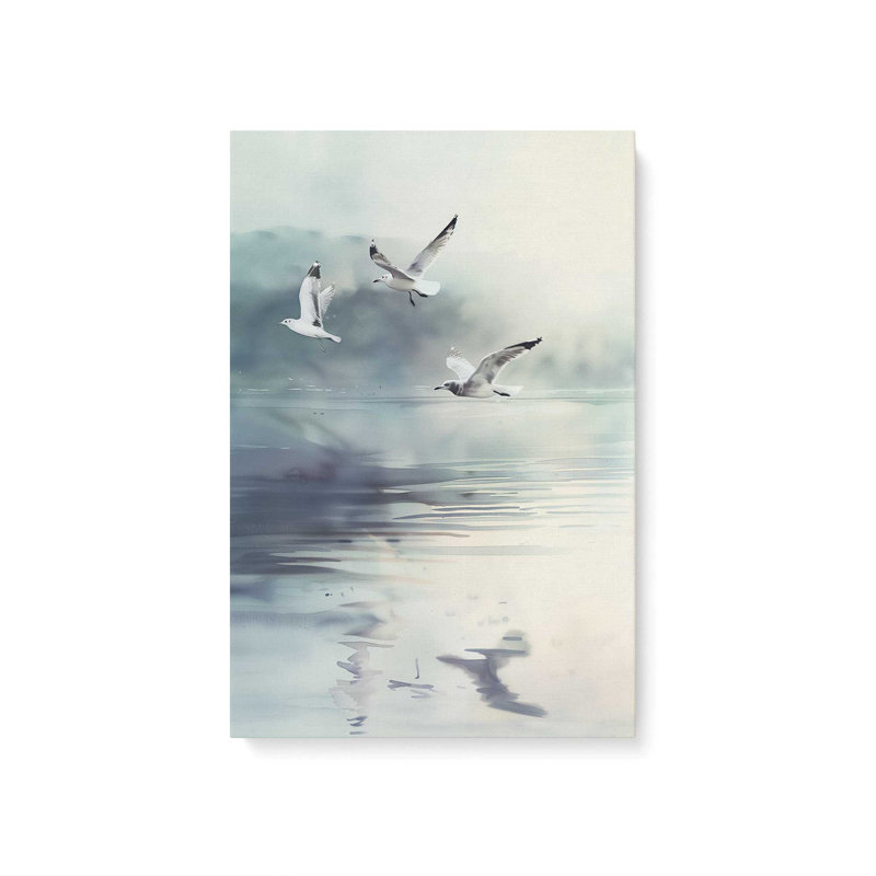 Misty Soar II, H 18 po x l 12 po x P 1,25 po, Toile tendue