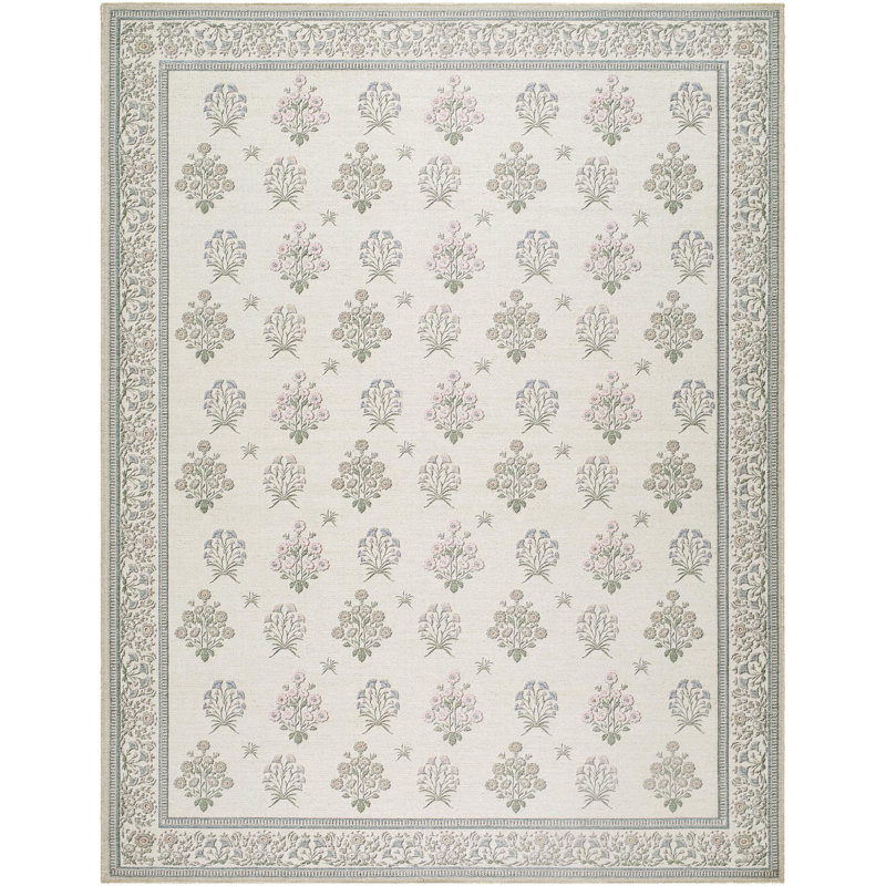 Tapis lavable à la machine Erinn Myla, Rectangle 7 pi 10 po x 10 pi 2 po