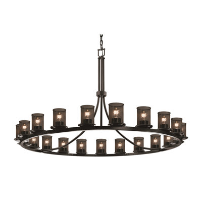 Lustre tambour 21 lumières Lumsden