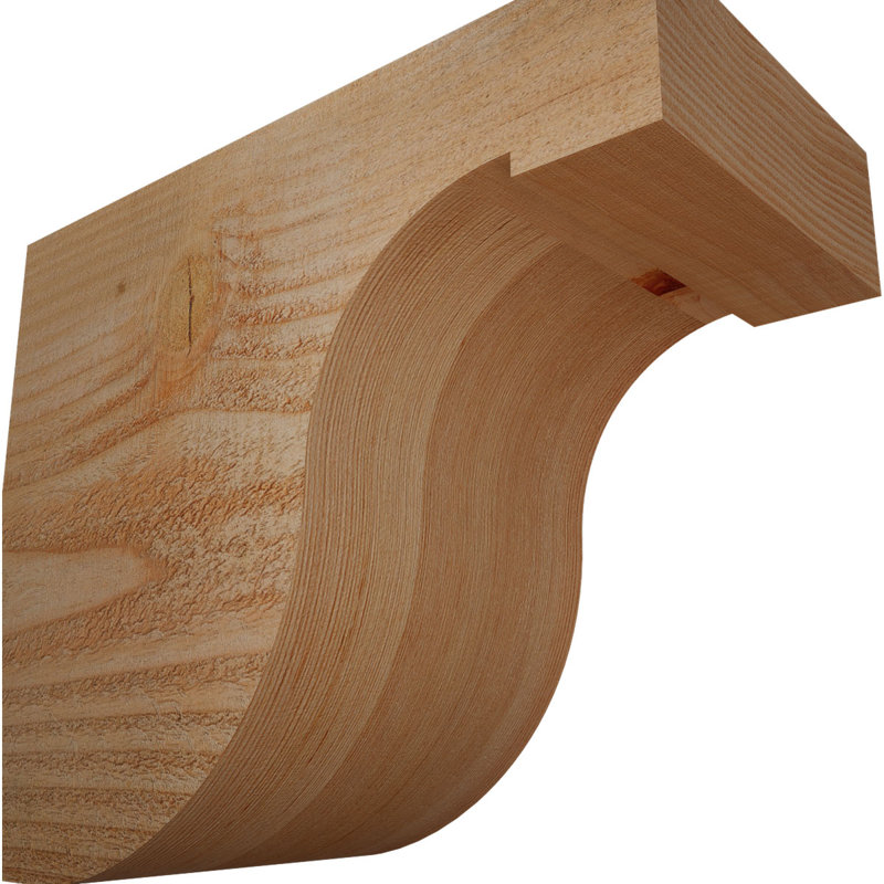 Queue de chevron Del Monte, Douglas, 10" H x 12" W x 6" D