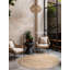 Round Destyn Geometric 200cm X 200cm Indoor / Outdoor Area Rug