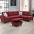 Maroon Microfiber