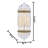 Transitional 1 Light Glass Rod Wall Sconce-66949558