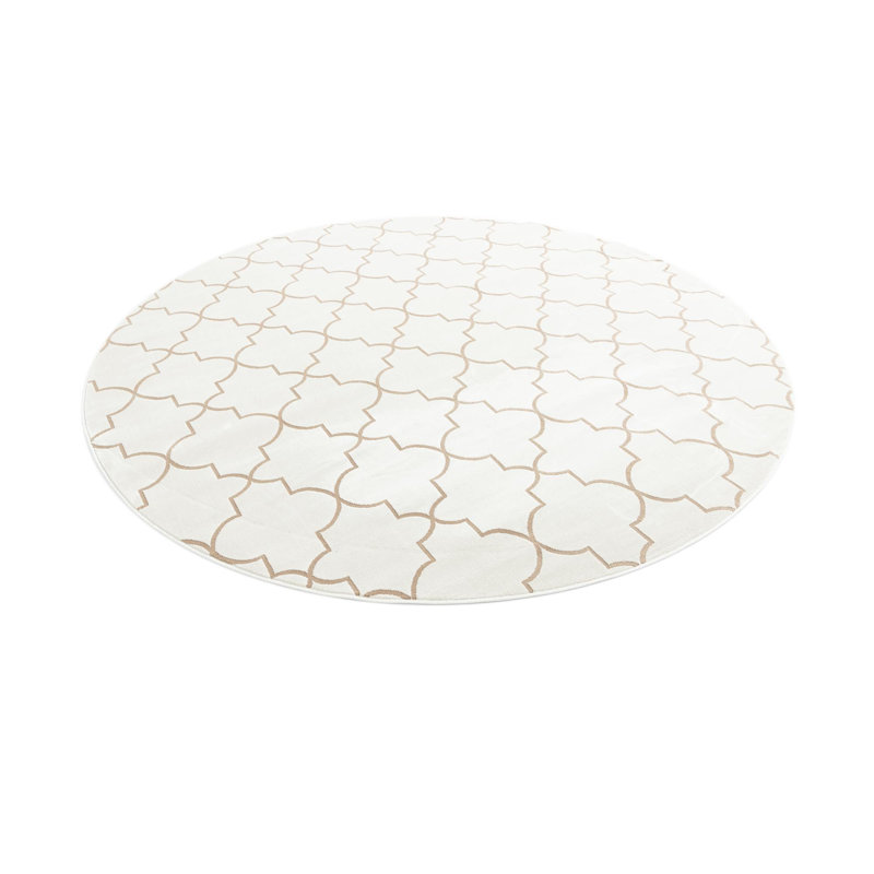 Teydgha Jill Zarin Lincoln Center Uptown Rug, Round 3'3"