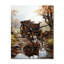 Horloge murale Knightley - Old American Cart-410689736