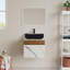 Meuble-lavabo autoportant avec lavabo