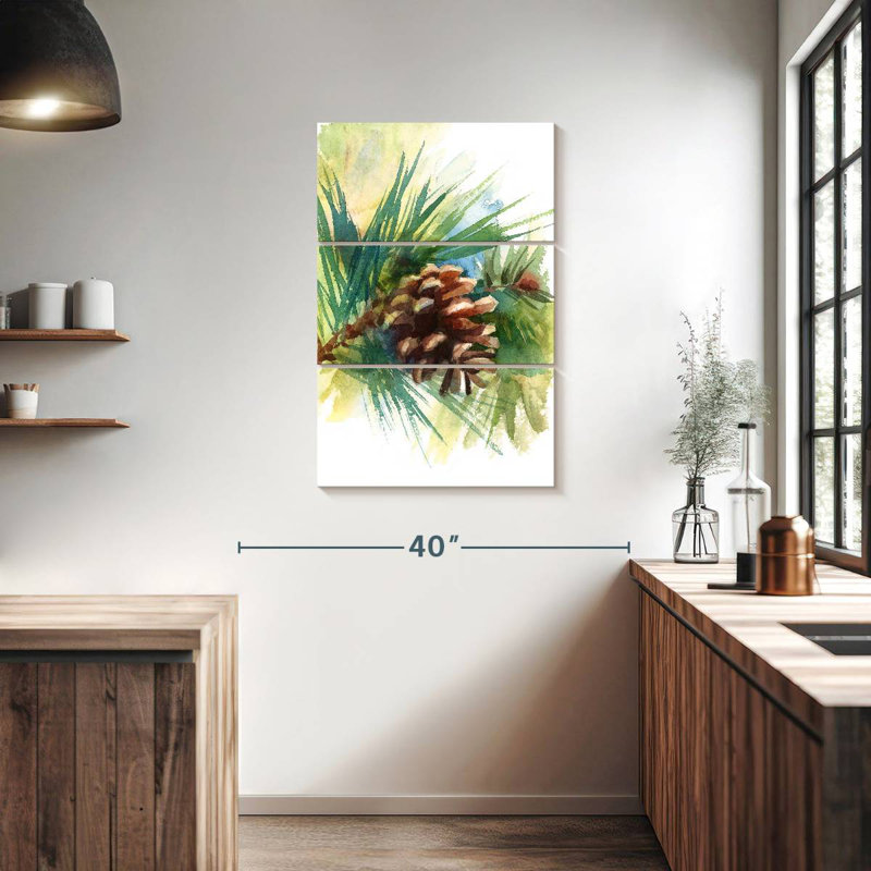 Pine Cone, 38" H x 24" W