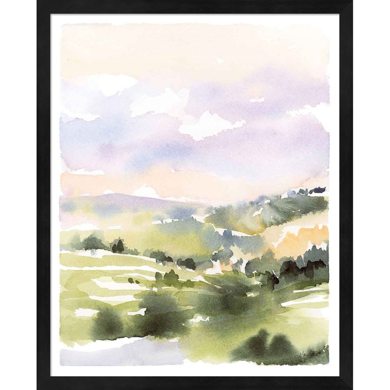 Spring Hills I & II par Katrina Pete - Ensemble de 2 reproductions de cadres photo