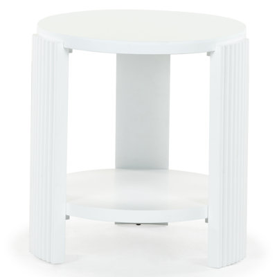 Liabella Round Wood Accent Table