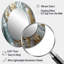 Miroir mural oval doré à plumes dorées V-1896629733
