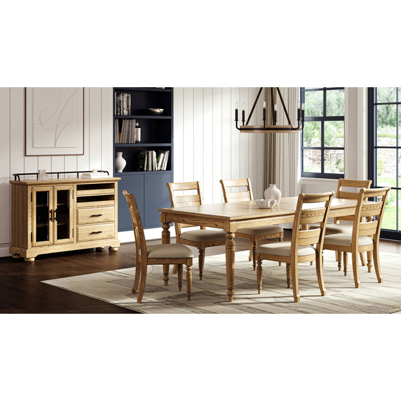 Table with Leaf - Carmel