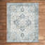 Tapis bleu / beige Roehit Performance lavable à la machine avec sous-tapis antidérapant-1623044758-1626251518