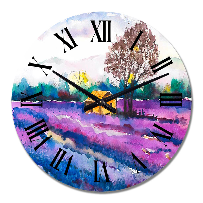 Horloge murale très grande, Moyen