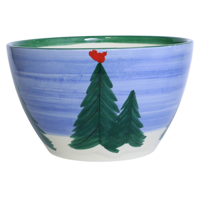 VIETRI Old St. Nick Serving Bowl