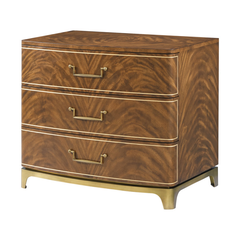 Spencer London 3 - Drawer Nightstand