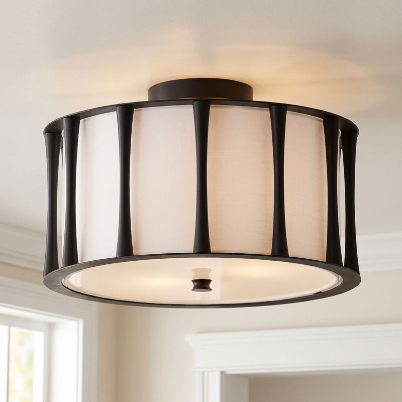 3 - Light Pendant, Matte Black