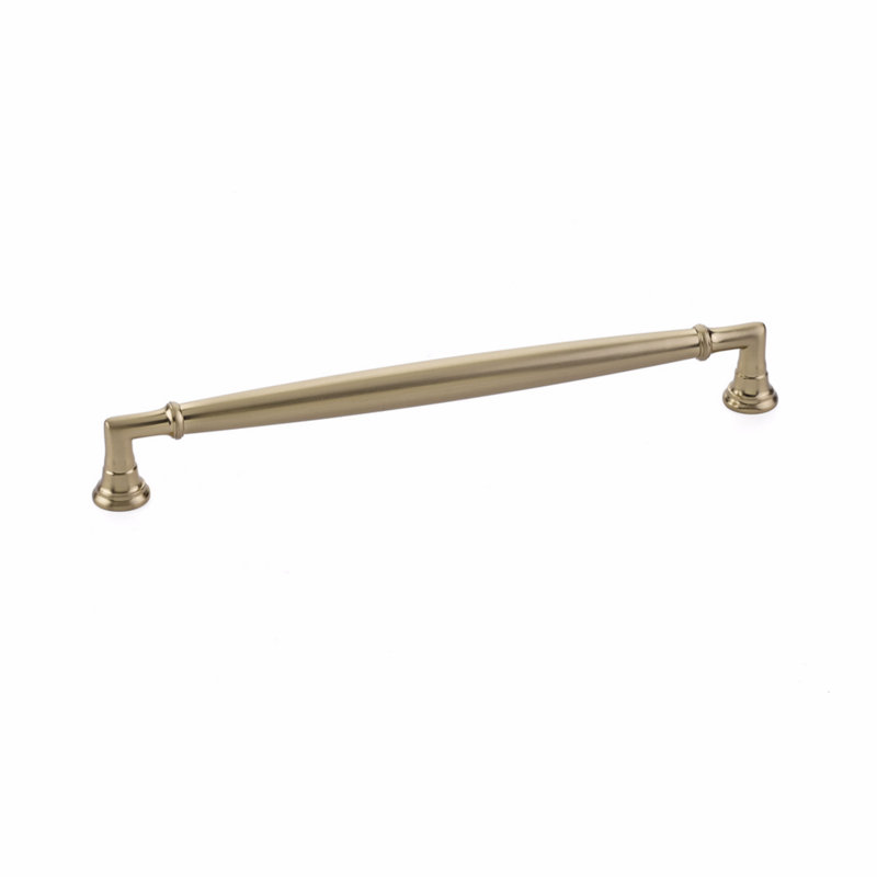Emtek Westwood Cabinet Pull 8" cc, Satin Brass