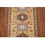 Tapis de couloir géométrique en laine 3x8