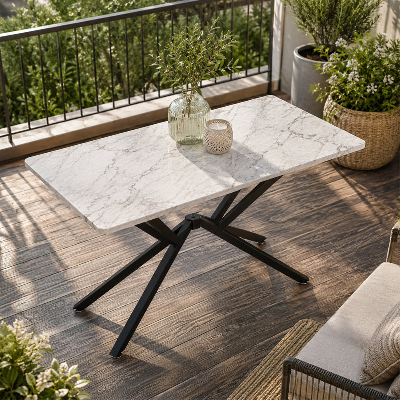 Pieds de table Modern Modern, Noir