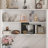 83.3'' H x 94.5 '' W Bookcase With Glass Doors And 12-Drawer-989078735