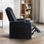 Fauteuil inclinable électrique de 35,4 po de large Airy en cuir avec port USB et porte-gobelets (ensemble de 5)