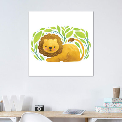 Safari Cuties Lion - impression d'art graphique
