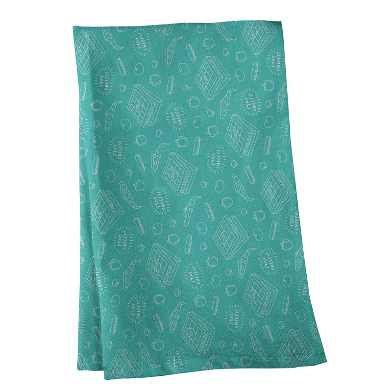 Mcguinness Tea Towel Kitchen Towel, Poly Twill, Pine