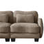 Canapé modulaire en chenille 3 places avec coussin de taille exquise, canapé facile à assembler-1478513996-1478513998
