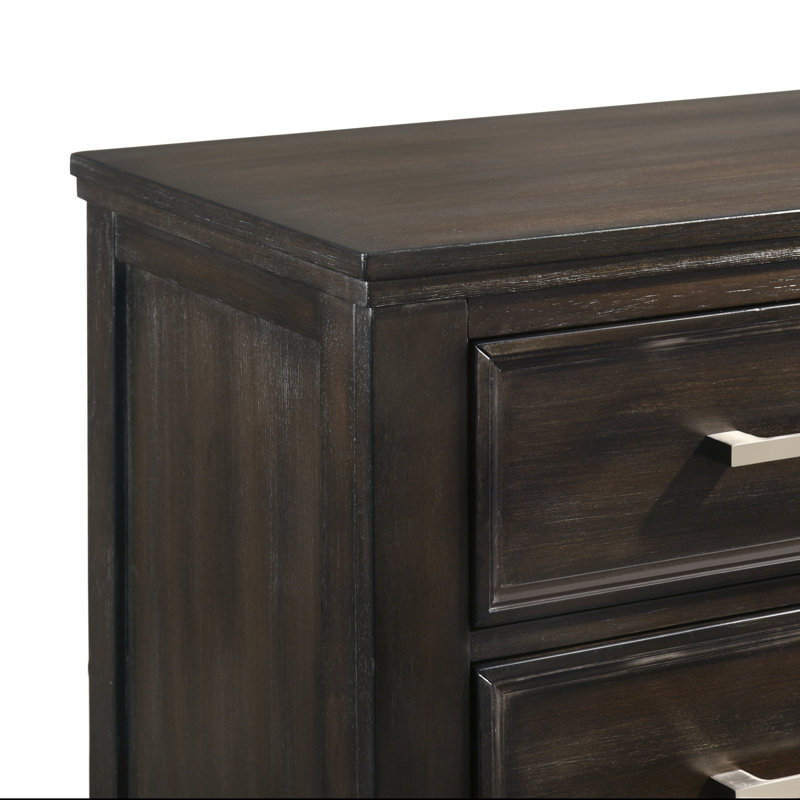 Jonnathan Wood Nightstand (Set Of 2), Brown