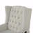 Manual Adjustable Wingback With Recliner Function Chair. With Foldable Side Table, Usb Charging Ports,Modern Comfy Pushback Reclining Chairs-1835680603