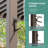 Aluminum Frame Solar LED Patio Pergola with Adjustable Louvered Roof-99151918-105704879