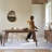 Esmée Walnut Solid Wood Dining Table