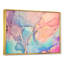 Art liquide rose et bleu II - reproduction sur toile-67381167-67381173