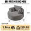 Fauteuil rembourré simple-1784878809
