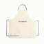 2 Pocket Linen Apron, Cream