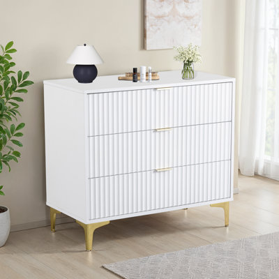 Temeeka 80cm W 3 - Drawer Chest of Drawers